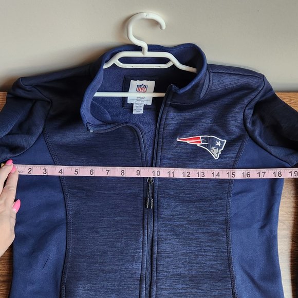 NFL Patriots Women's Full Zip Sweater Size S NWT - Picture 5 of 7